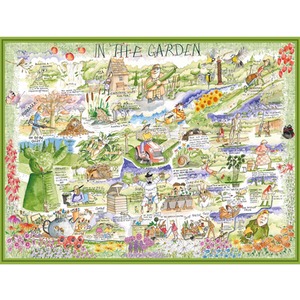 In the Garden - Tim Bulmer 1000 Piece Jigsaw Puzzle