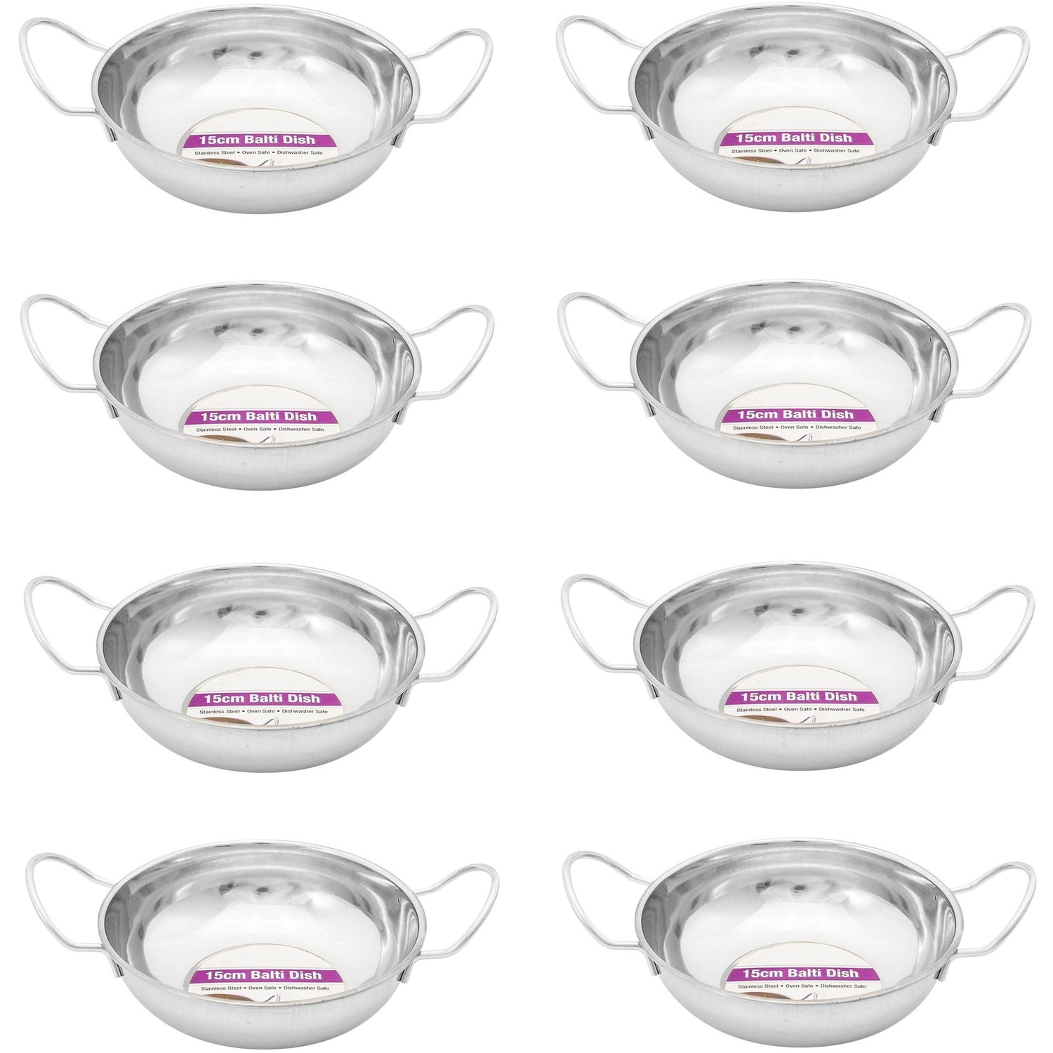 Image of Stainless Steel Balti Dish 15cm -&hellip;