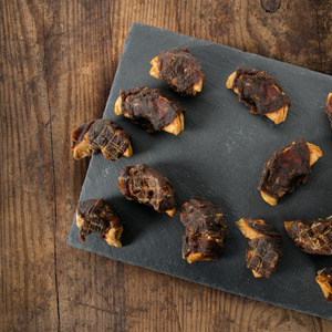 Elkwood Dried Apple Chunks Wrapped in Duck Jerky (6 Pack)