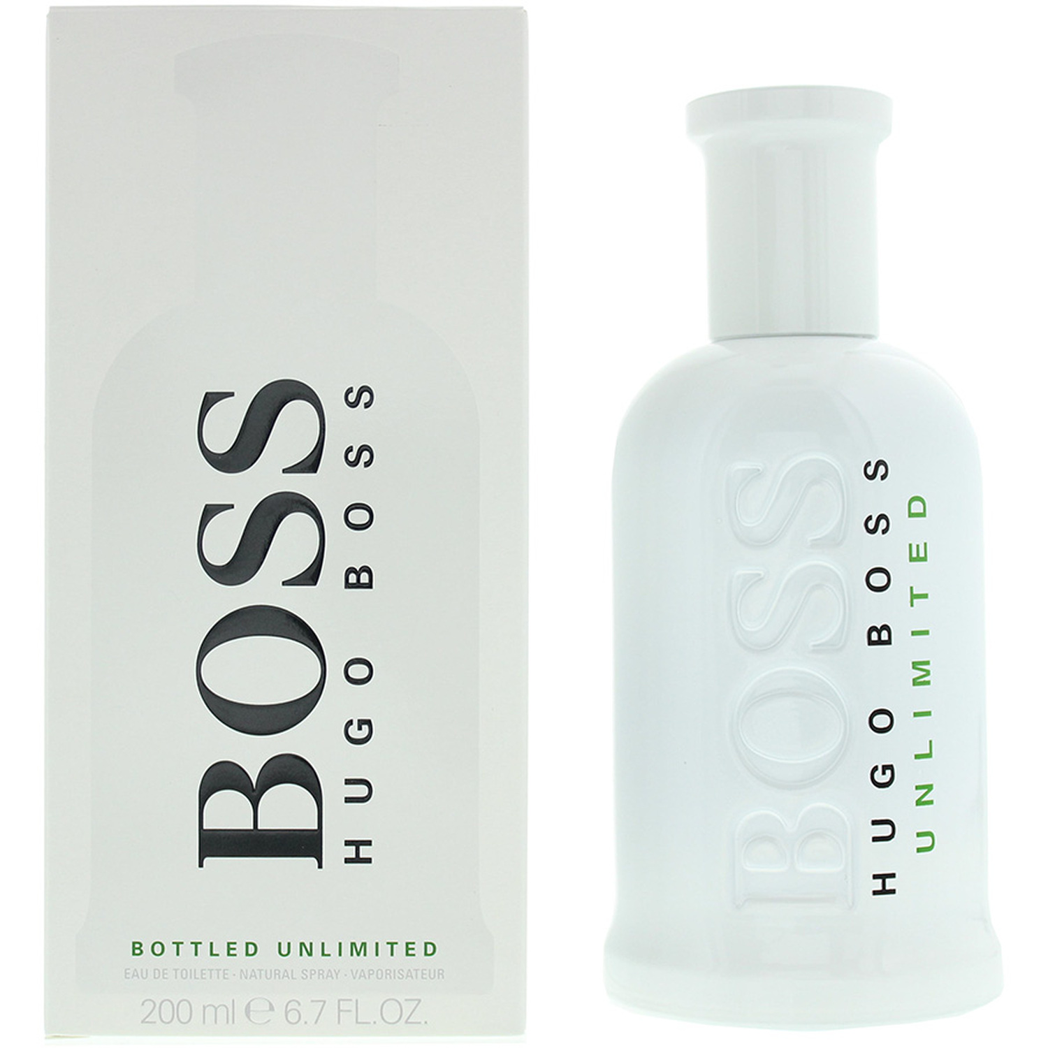 Hugo Boss Bottled Unlimited Eau De Toilette 200Ml Spray - White