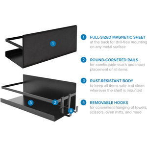 Set of 2 Kitchen Racks Storage Organiser