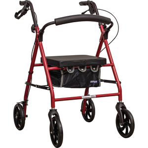 Four Wheeled Rollator with Bag