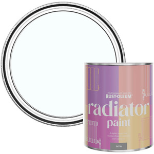 Rust-Oleum Radiator Paint in Satin Finish - Icecap 750ml