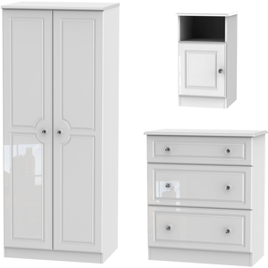 Balmoral Ready Assembled 3 Piece Bedroom Set