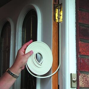 10m Rubber Seal Draught Excluder Self Adhesive Foam Weather Strip Doors Windows
