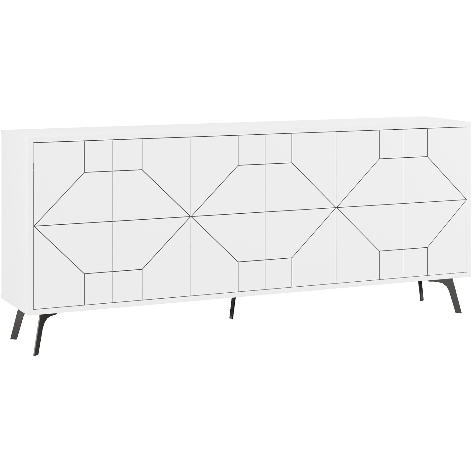 Dune Console Sideboard Display Unit 183 - White