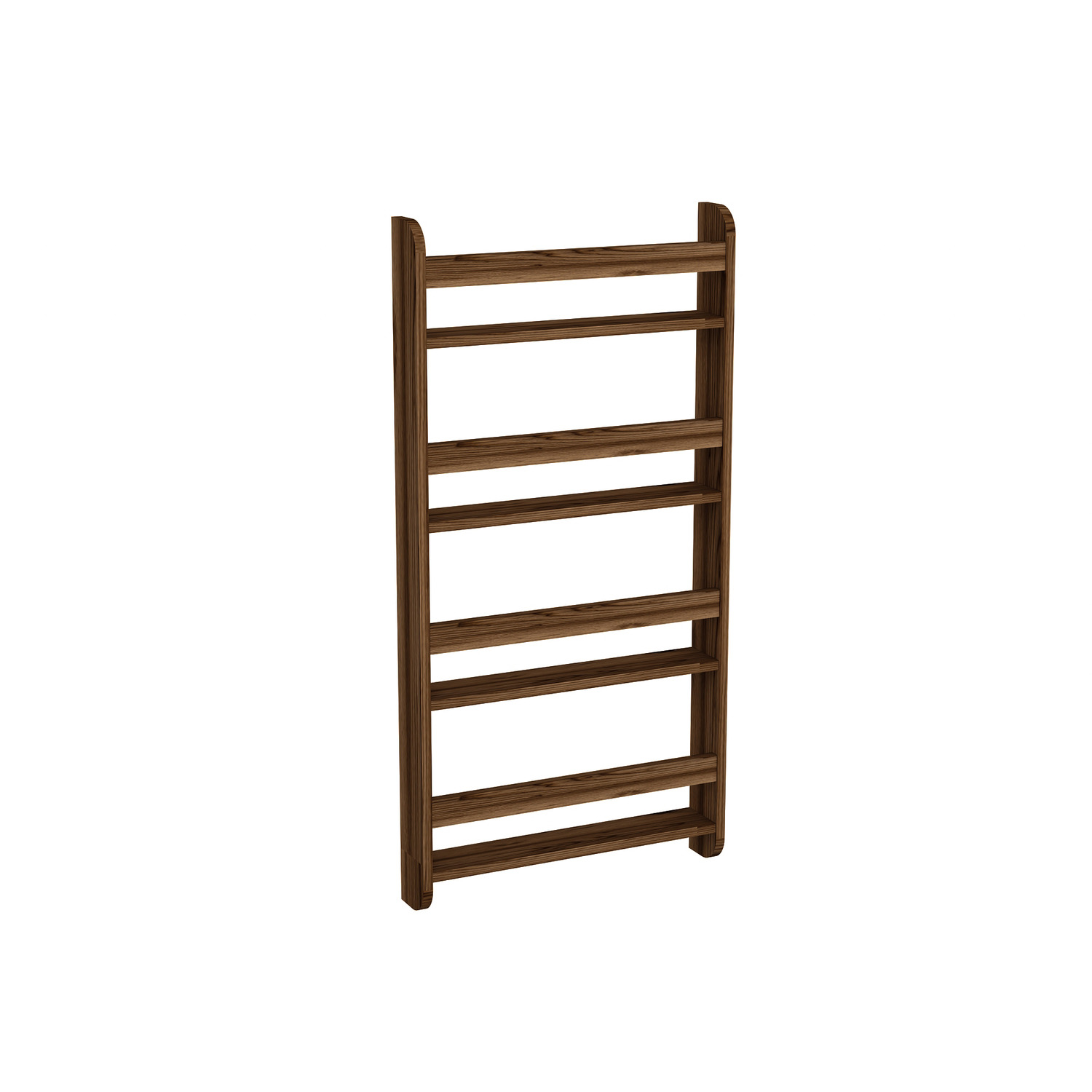 Alecto Kitchen Spice Rack - Light Walnut