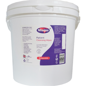 Nilaqua Biodegradable Patient Skin Cleansing Wipes