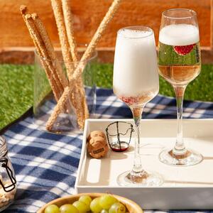 LAV Lal Glass Champagne Flutes - 230ml - Pack of 12