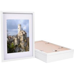 Photo Frames with White A4 Mount - A3 (12