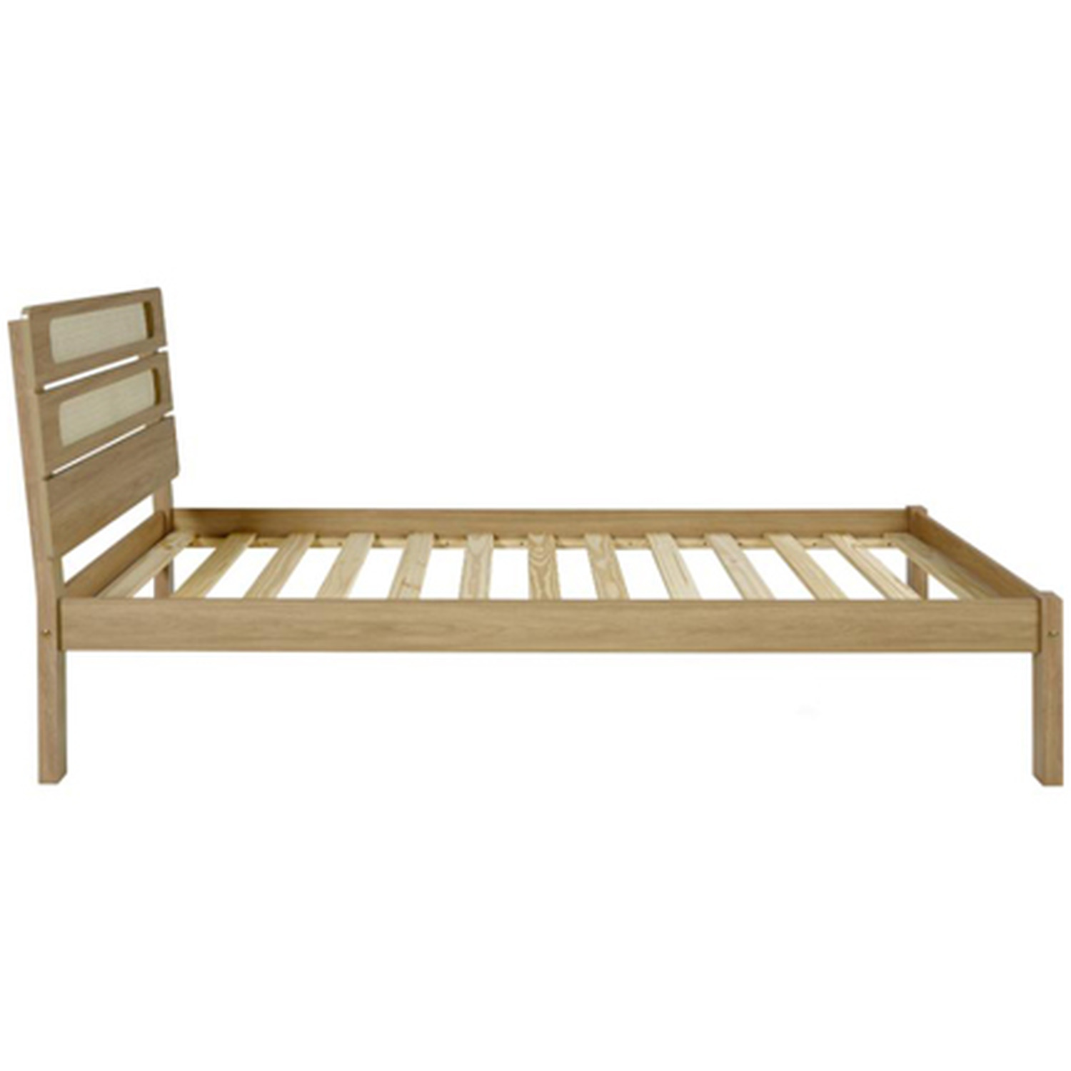 Santana 3 Single Bed Frame - Light Oak