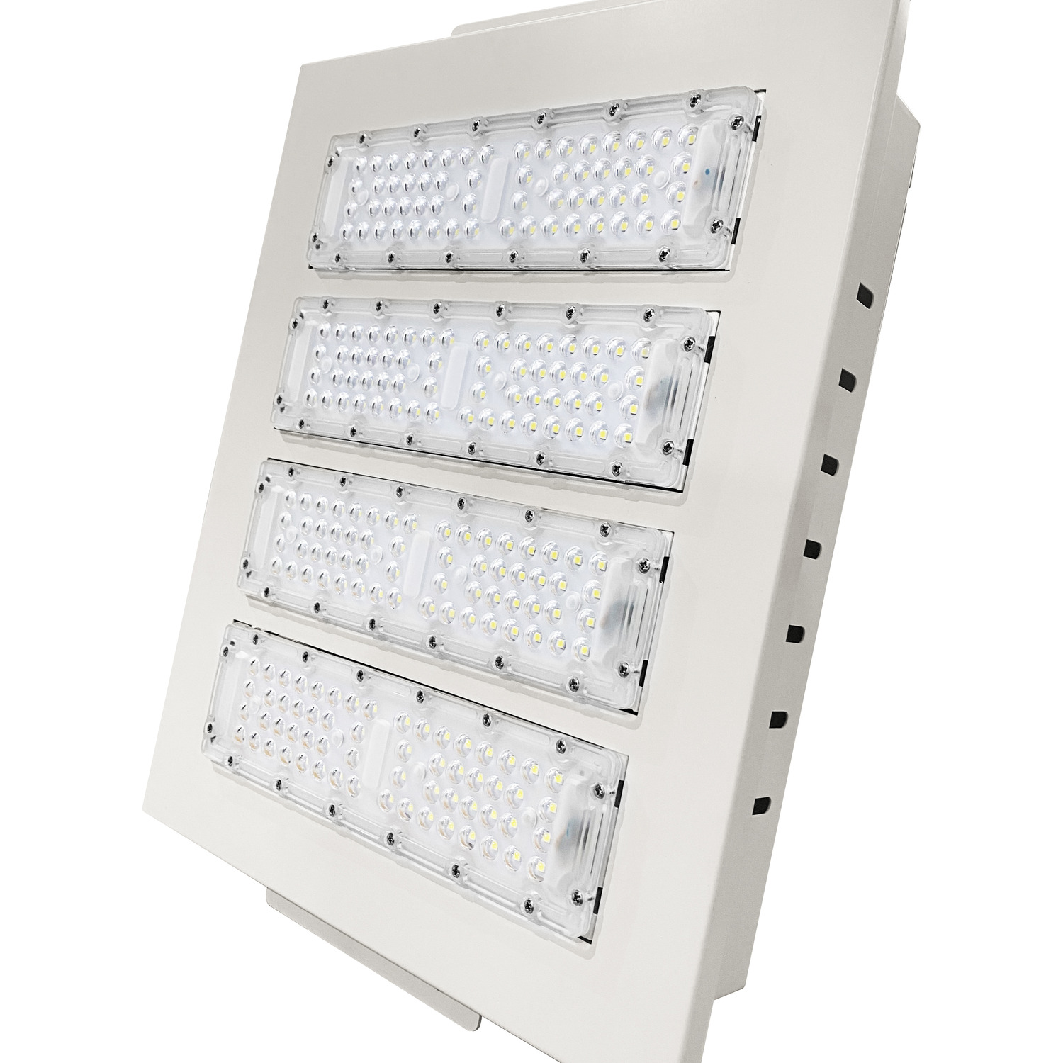 Led Canopy Light Fixture For Fuel Stations - White