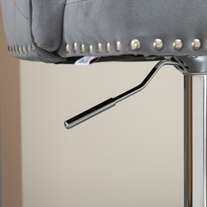 HOMCOM Bar Stools Set of 2 Adjustable