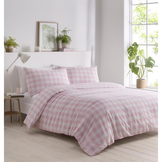 Cottagecore Gingham Duvet Cover Set