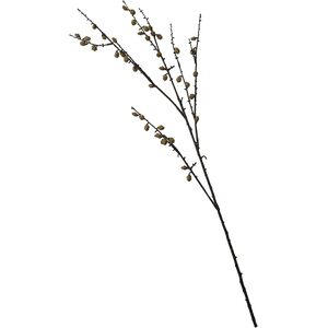 Artificial Single Mini Pinecone Spray Flower Stem L50cm