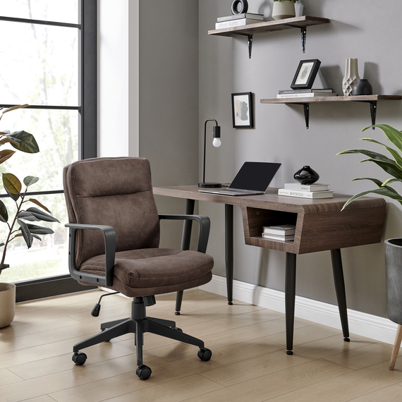 Rosco Office Desk Chair With Black Legs