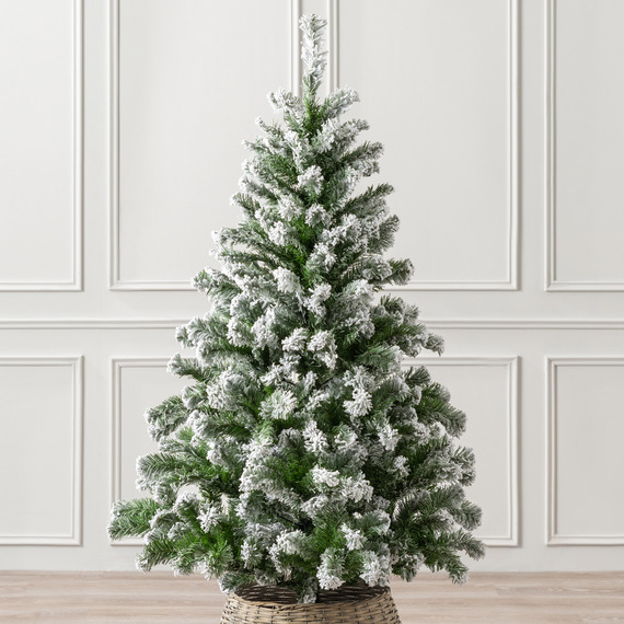 Snow Flocked Artificial Christmas Tree
