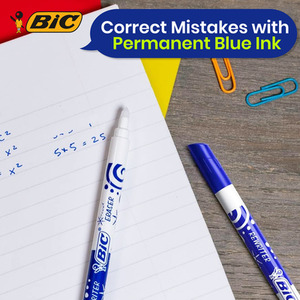 BIC Ink Eater Pens Set of 4 Dual Tip Permanent Erasers