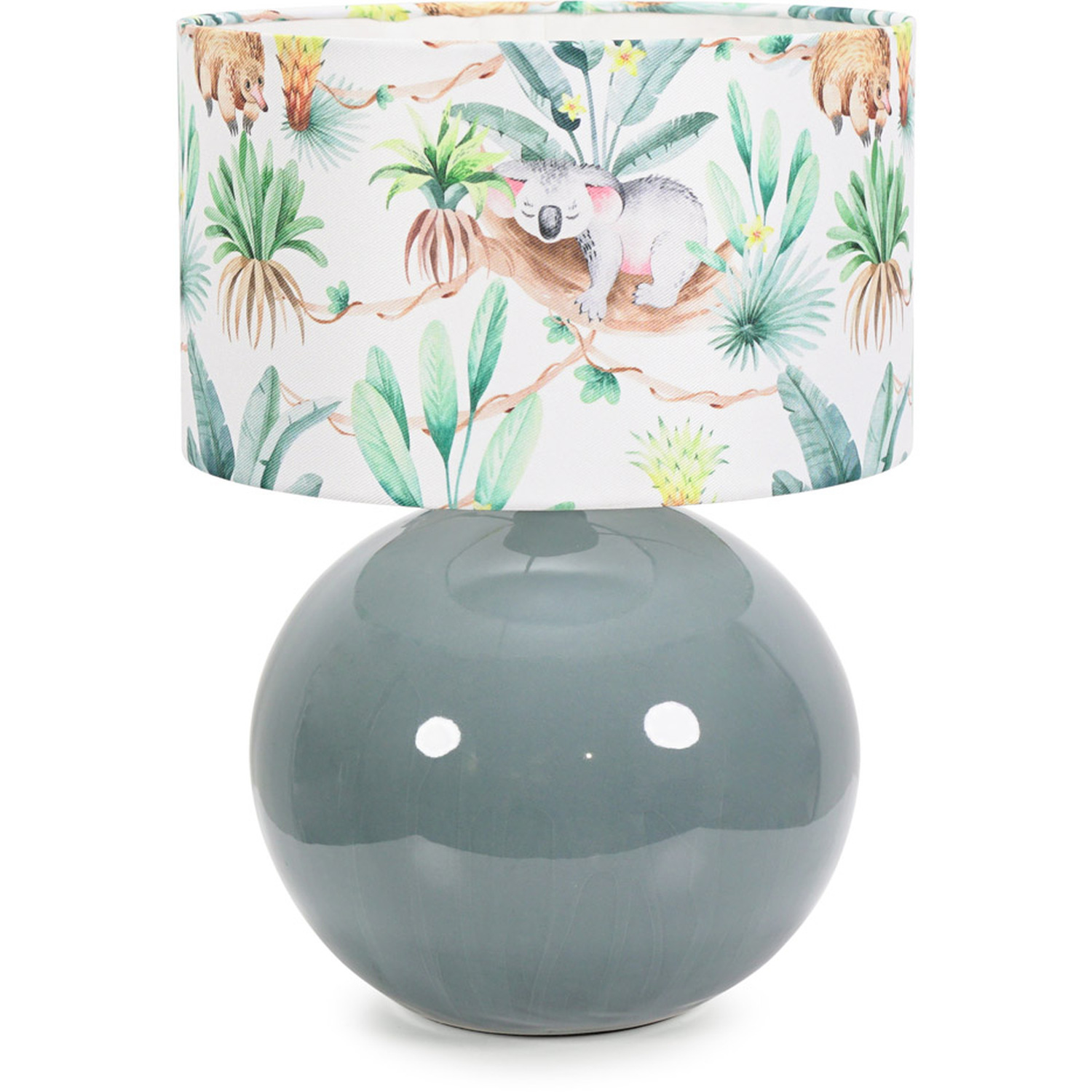 Bosco Eucalyptus Table Lamp Tropical Shade - Eucalyptus / Bulb Included