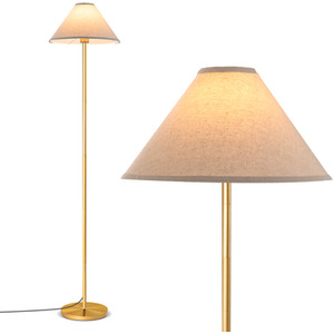 162cm Standing Lamp with Linen Shade