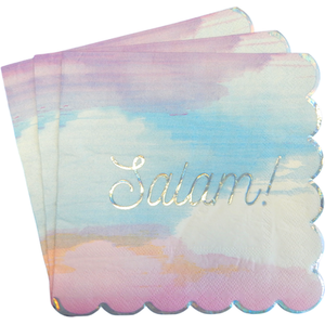 Salam Party Napkins Pastel Iridescent