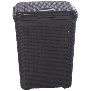 Plastic Rattan Laundry Basket