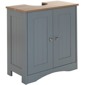 Blue Bathroom Under Sink Cabinet Storage Furniture shot 7357301