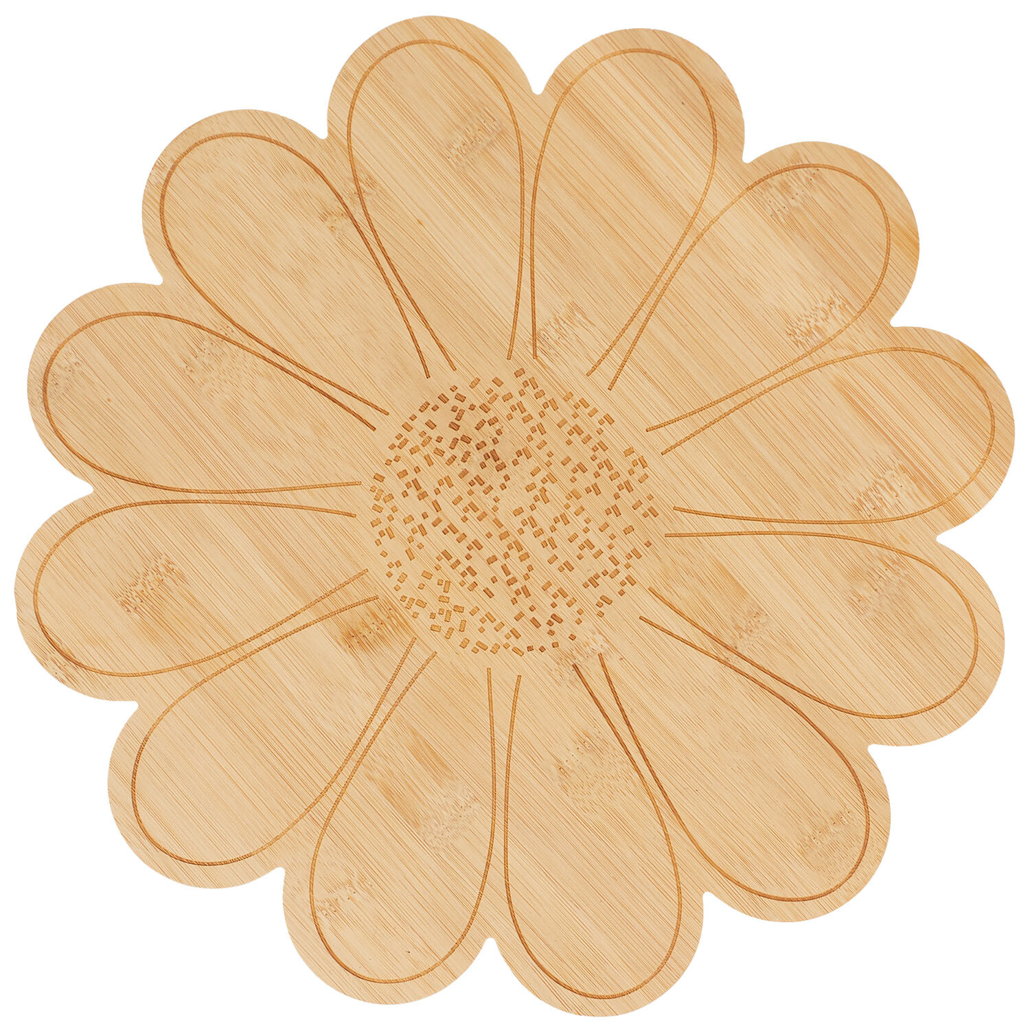 Image of Daisy Serving Board - Wood