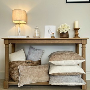 Belgravia Decor Chenille Cushion Grey Small