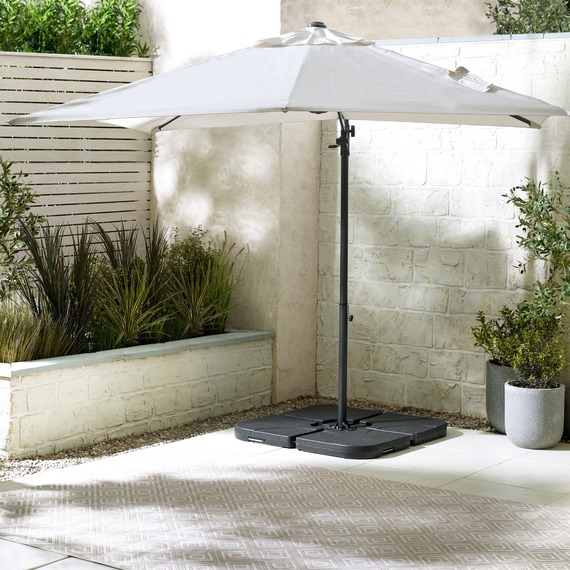 Cantilever Square Parasol and Base