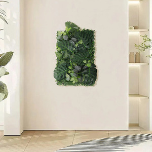 Decorative Artificial Green Plant Wall Panel