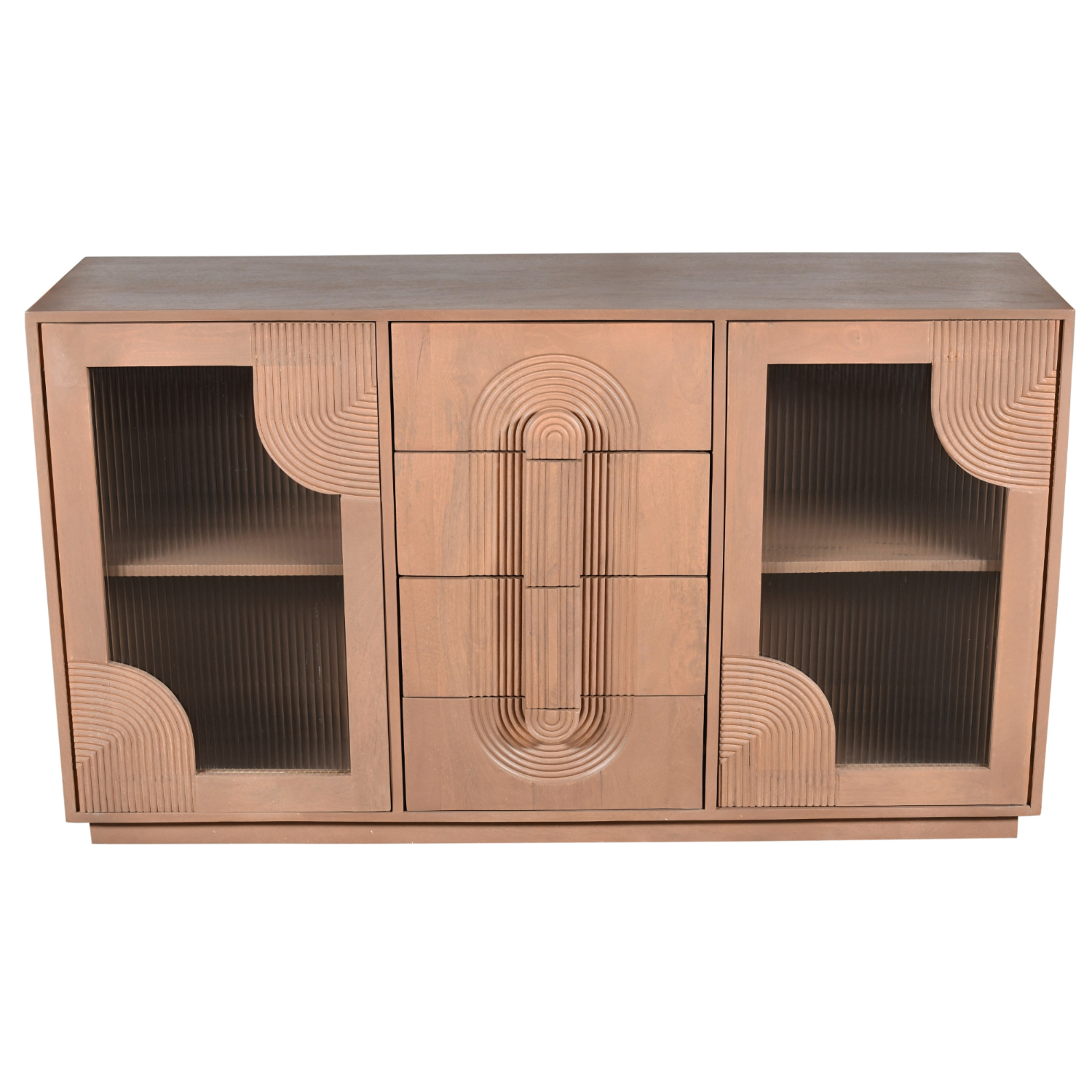 Jodhpur Solid Wooden Extra Large Sideboard - Brown
