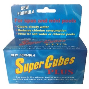 Super Cubes flocculant 4 x 75g
