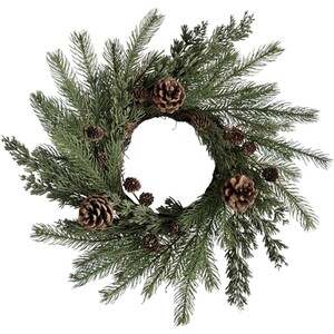 Traditional Pinecone Candle Ring