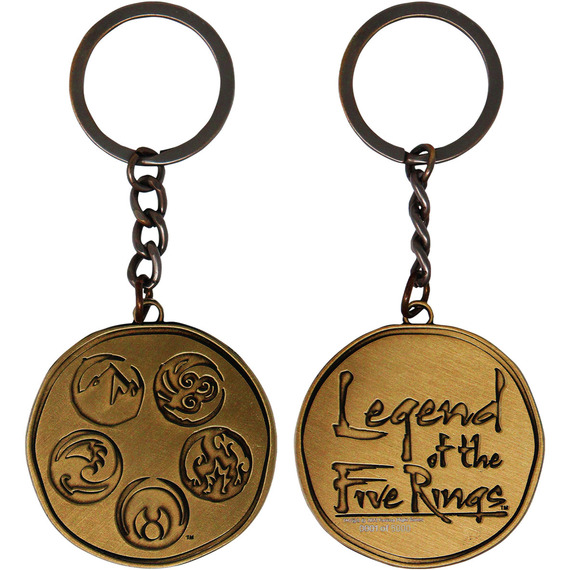 Legend of the Five Rings Limited Edition Elemental Keyring