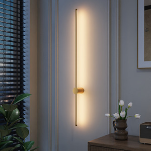 100CM Gold 360 Degree Rotatable Linear LED Wall Light