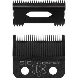 Clipper Blade Set - DLC Fixed Faper Blade with Slim Deep Tooth Cutter