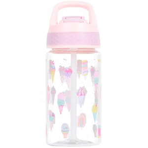 Kids Flip Top Bottle with Straw