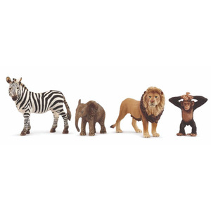 SCHLEICH Wild Life Africa Starter Toy Figure Set