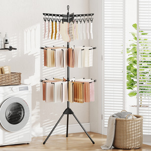 3-Tier Folding Clothes Drying Rack
