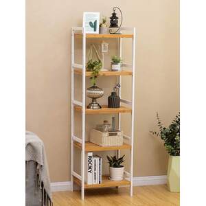 SONGMICS 5-Tier Bamboo Storage Rack