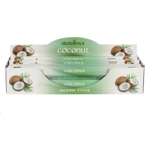 Elements Coconut Incense Sticks Set Of 6 Packets