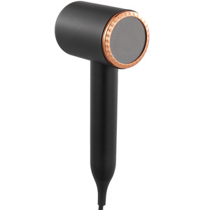 Professional Black Hair Dryer with Nozzle Set