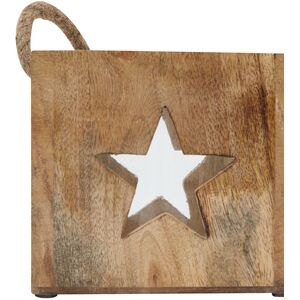 Rustic Star Tealight Candle Holder For Cozy Ambiance