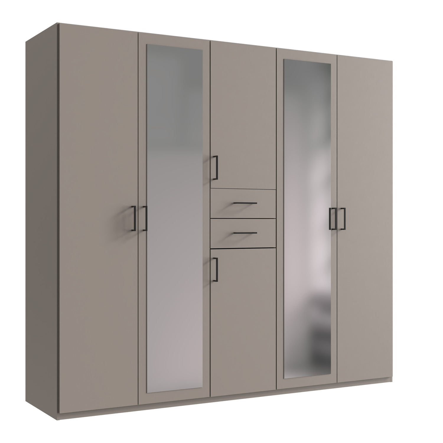 Dillingen Wardrobe - Grey 225cm