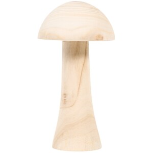 Wood Mushroom Ornament