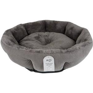 Round Corduroy Pet Bed