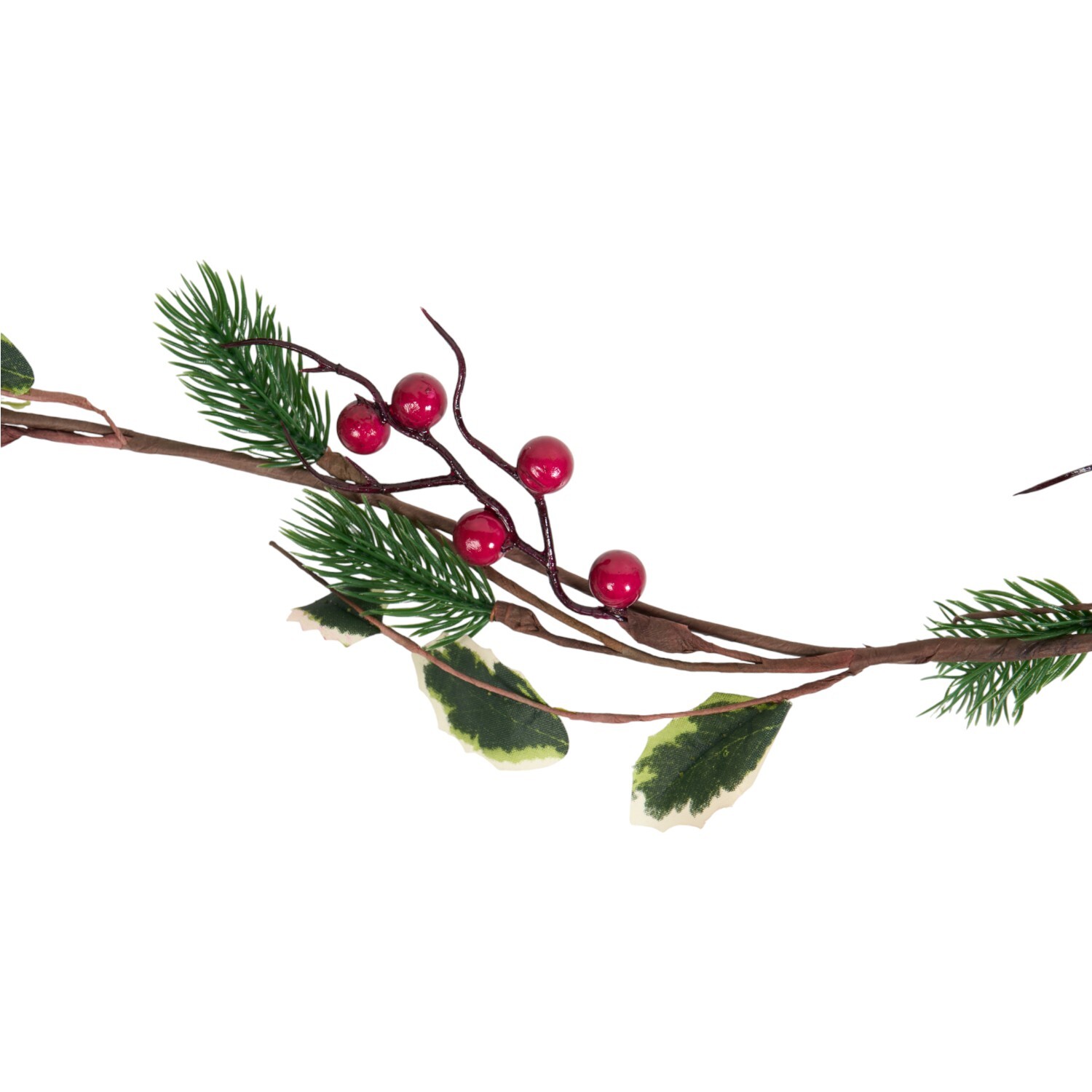 All I Want For Christmas Small Berry And Pinecone Garland