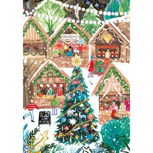 Christmas in London  Emma Frances Grant 3 x 500 Piece Jigsaw Puzzle