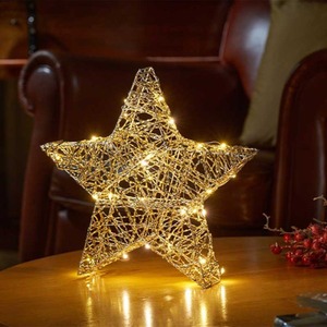 Christmas Warm White Star Decoration